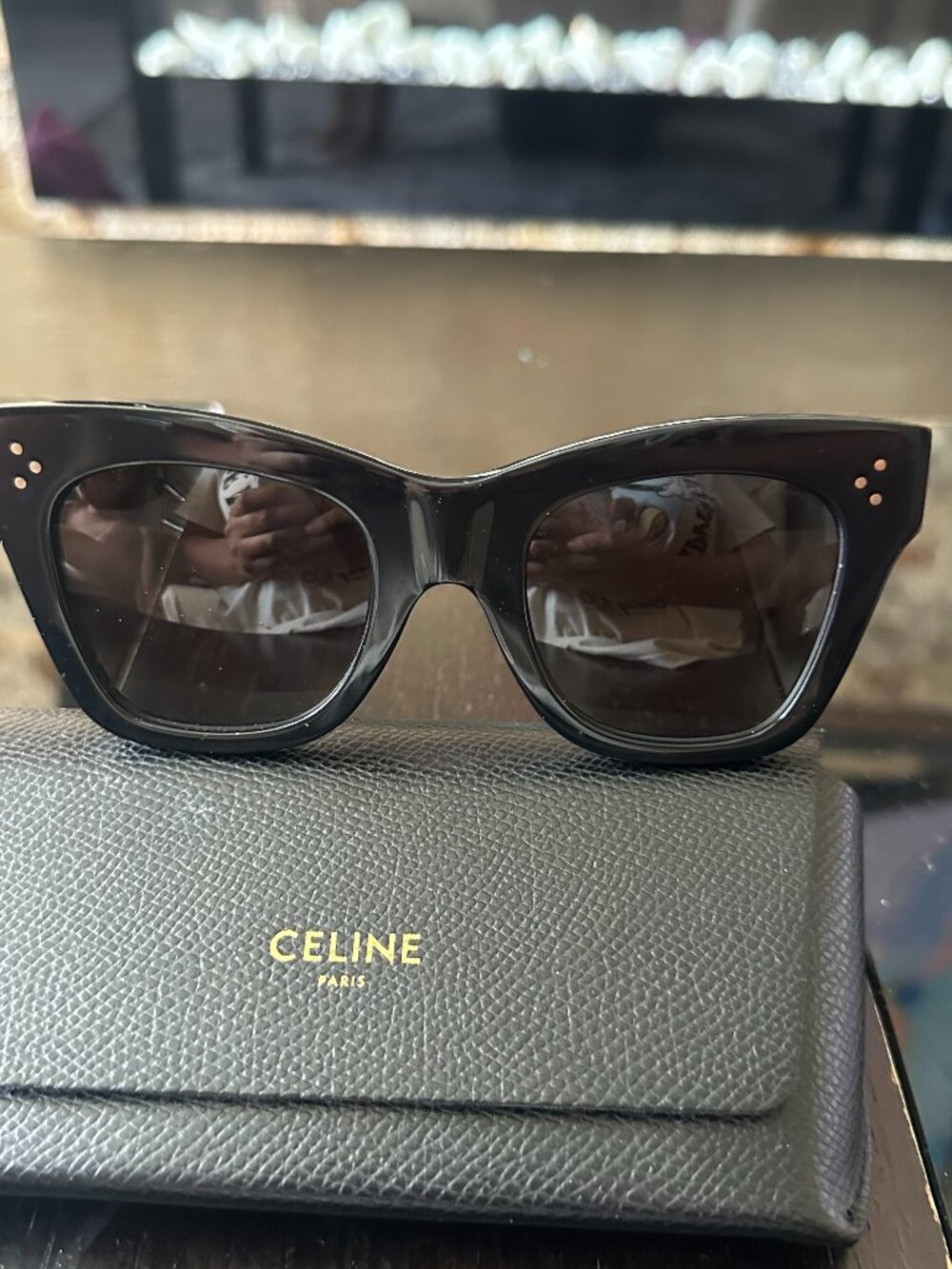 Celine Black Sunglasses